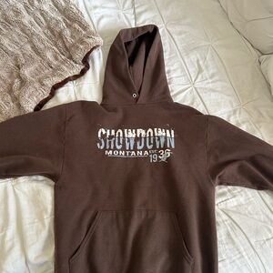 Men’s Vintage snowboard hoodie